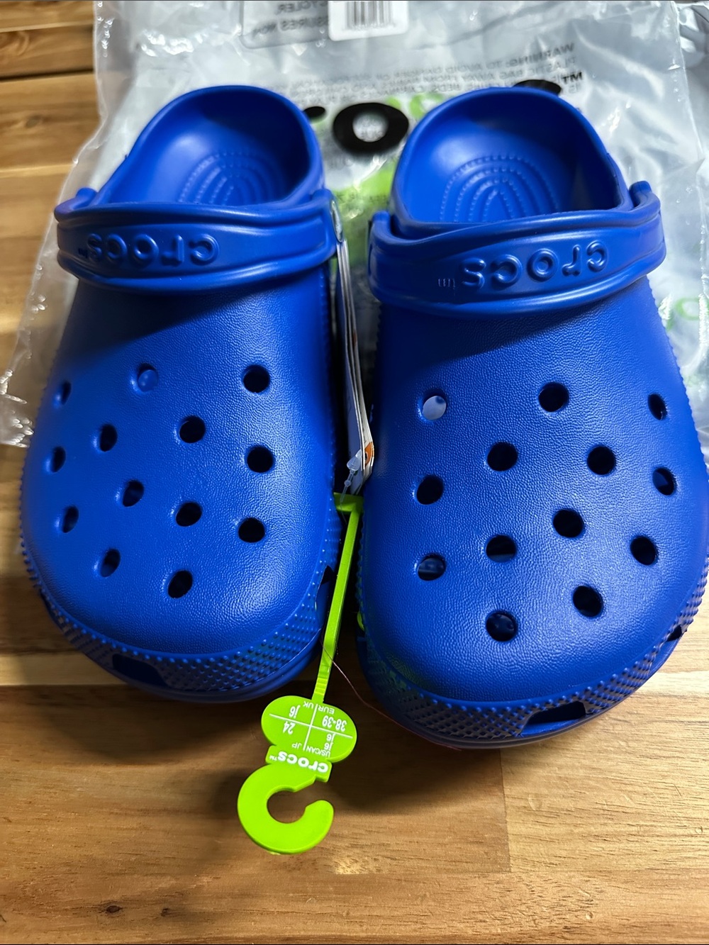 CROCS Kids Classic Clog in Royal Blue